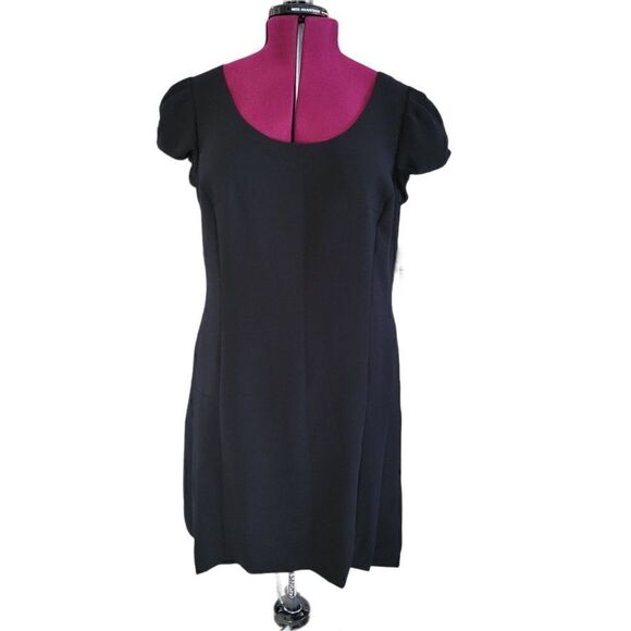 Tahari Arthur S. Levine Little Black Dress (Size 16) - Picture 1 of 9